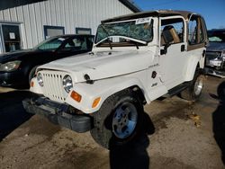 Jeep salvage cars for sale: 2002 Jeep Wrangler / TJ Sahara