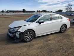 Subaru Legacy salvage cars for sale: 2018 Subaru Legacy 2.5I Premium