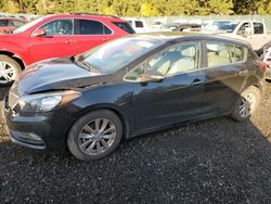 KIA salvage cars for sale: 2015 KIA Forte EX