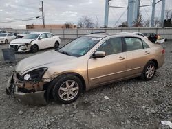 Honda Accord salvage cars for sale: 2004 Honda Accord EX