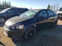 Chevrolet salvage cars for sale: 2012 Chevrolet Sonic LS