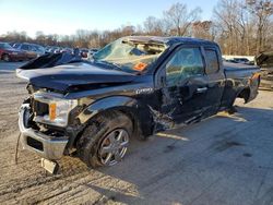 Salvage cars for sale from Copart Ellwood City, PA: 2018 Ford F150 Super Cab