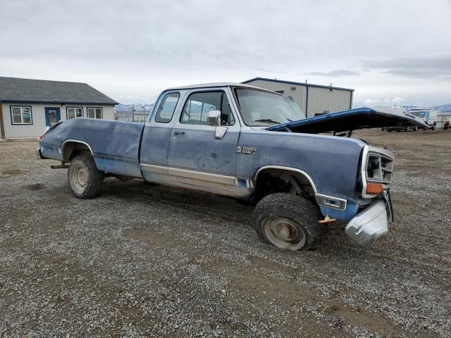 1990 Dodge W-SERIES W150