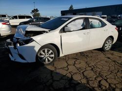 Toyota Corolla salvage cars for sale: 2016 Toyota Corolla L