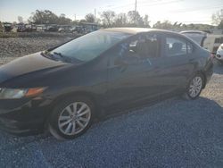 Honda Civic salvage cars for sale: 2012 Honda Civic EX