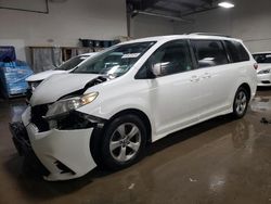 Toyota Sienna le salvage cars for sale: 2018 Toyota Sienna LE