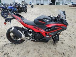 Kawasaki salvage cars for sale: 2024 Kawasaki EX500 A