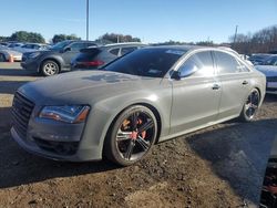 Audi s8 salvage cars for sale: 2013 Audi S8 Quattro