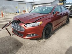 Salvage cars for sale from Copart Pekin, IL: 2014 Ford Fusion SE