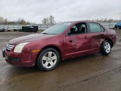 Ford Fusion salvage cars for sale: 2007 Ford Fusion SE