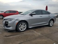 Chrysler 200 salvage cars for sale: 2016 Chrysler 200 Limited