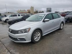 Volkswagen Passat salvage cars for sale: 2018 Volkswagen Passat S