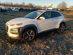 Hyundai Kona salvage cars for sale: 2019 Hyundai Kona Ultimate