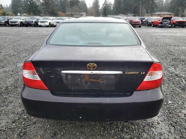 2002 Toyota Camry LE