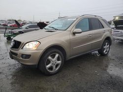 Mercedes-Benz m-Class salvage cars for sale: 2008 Mercedes-Benz ML 350