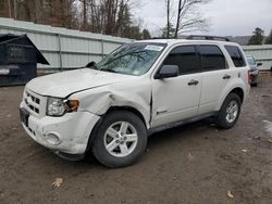 Ford salvage cars for sale: 2009 Ford Escape Hybrid