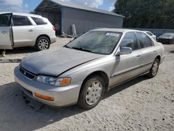 Honda Accord salvage cars for sale: 1997 Honda Accord LX