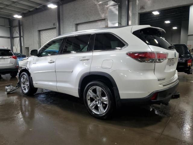 2016 Toyota Highlander Hybrid Limited