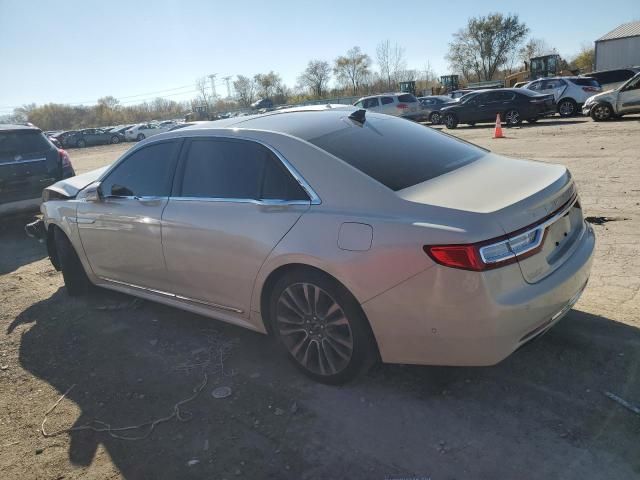 2018 Lincoln Continental Reserve