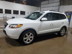 Hyundai Santa fe salvage cars for sale: 2008 Hyundai Santa FE SE