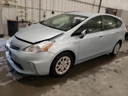 Toyota Prius salvage cars for sale: 2012 Toyota Prius V