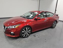 Nissan Altima salvage cars for sale: 2019 Nissan Altima Platinum