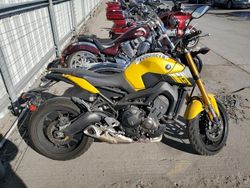 Yamaha fz-07/09 salvage cars for sale: 2015 Yamaha FZ09