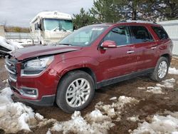 GMC salvage cars for sale: 2016 GMC Acadia SLT-1