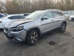 Salvage cars for sale from Copart Glassboro, NJ: 2021 Jeep Cherokee Limited