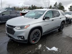 Chevrolet Traverse salvage cars for sale: 2018 Chevrolet Traverse Premier