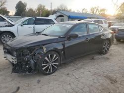 Nissan salvage cars for sale: 2019 Nissan Altima SR