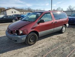 Toyota Sienna le salvage cars for sale: 2002 Toyota Sienna LE