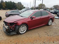 Toyota Camry salvage cars for sale: 2020 Toyota Camry XLE