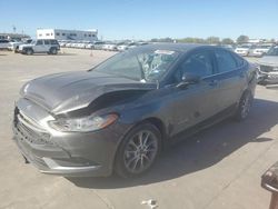 Ford Fusion se Hybrid salvage cars for sale: 2017 Ford Fusion SE Hybrid