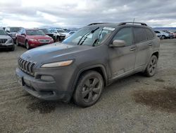 Jeep Grand Cherokee salvage cars for sale: 2017 Jeep Cherokee Latitude