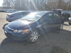 Salvage cars for sale from Copart Glassboro, NJ: 2008 Honda Civic LX