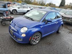 Fiat 500 salvage cars for sale: 2012 Fiat 500 Sport