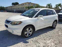 Acura rdx salvage cars for sale: 2007 Acura RDX Technology