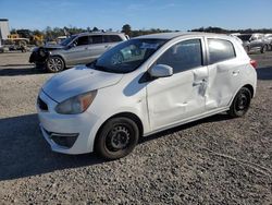 Mitsubishi salvage cars for sale: 2017 Mitsubishi Mirage ES