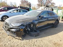 Hyundai salvage cars for sale: 2021 Hyundai Sonata N Line