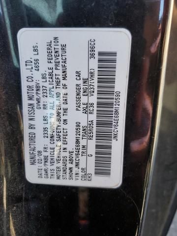 2008 Infiniti G37 Base