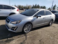 Subaru Impreza salvage cars for sale: 2015 Subaru Impreza Premium Plus