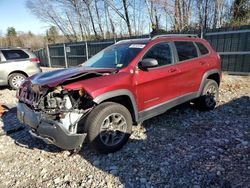 Jeep Cherokee salvage cars for sale: 2020 Jeep Cherokee Trailhawk