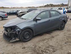 Toyota Corolla salvage cars for sale: 2018 Toyota Corolla L