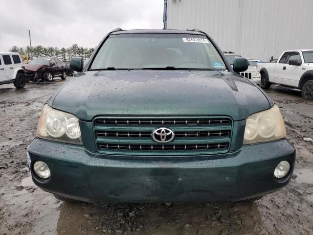 2001 Toyota Highlander