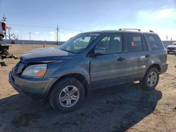 Honda Pilot salvage cars for sale: 2005 Honda Pilot EX