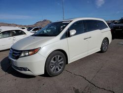 Honda Odyssey Touring salvage cars for sale: 2016 Honda Odyssey Touring