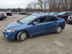 Honda Vehiculos salvage en venta: 2009 Honda Civic Hybrid