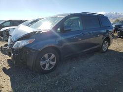 Toyota Sienna le salvage cars for sale: 2015 Toyota Sienna LE