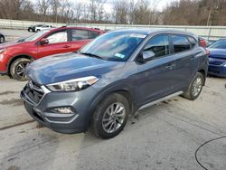 Salvage cars for sale from Copart Ellwood City, PA: 2018 Hyundai Tucson SEL